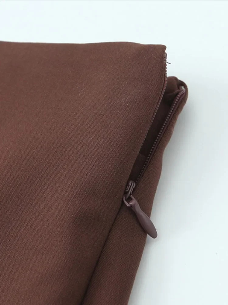 Elegant Mini Skirt Suits Women 2 Pieces Sets Fashion Balloon Buttons Cropped Blazer Coat Zipper Skirts Female Streetwear Outfits 250109