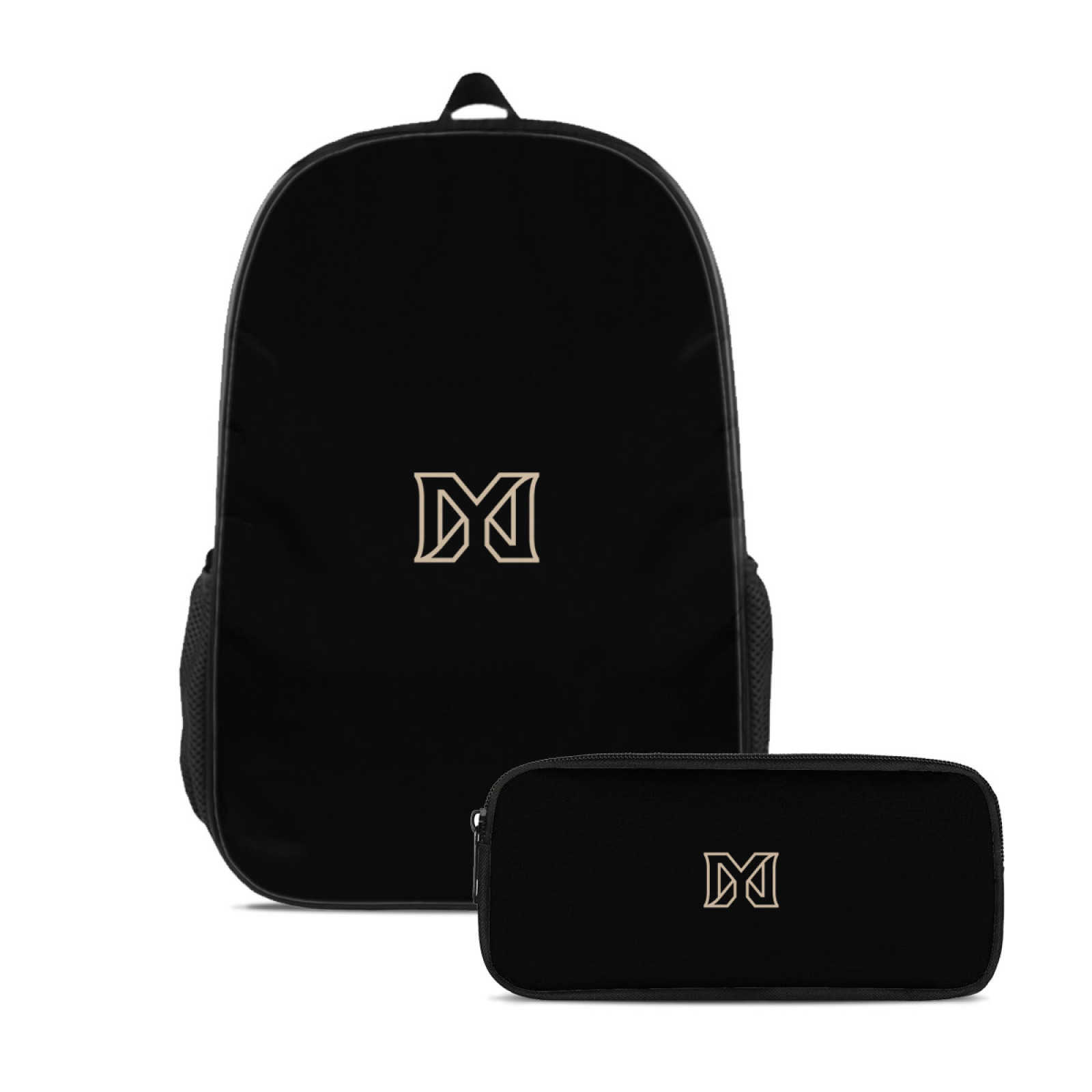 NXY Solid Color Travel Backpack For Men And Women Sports Fitness Travel Bag Outdoor Leisure Zipper School Bag+pen Bag Hip