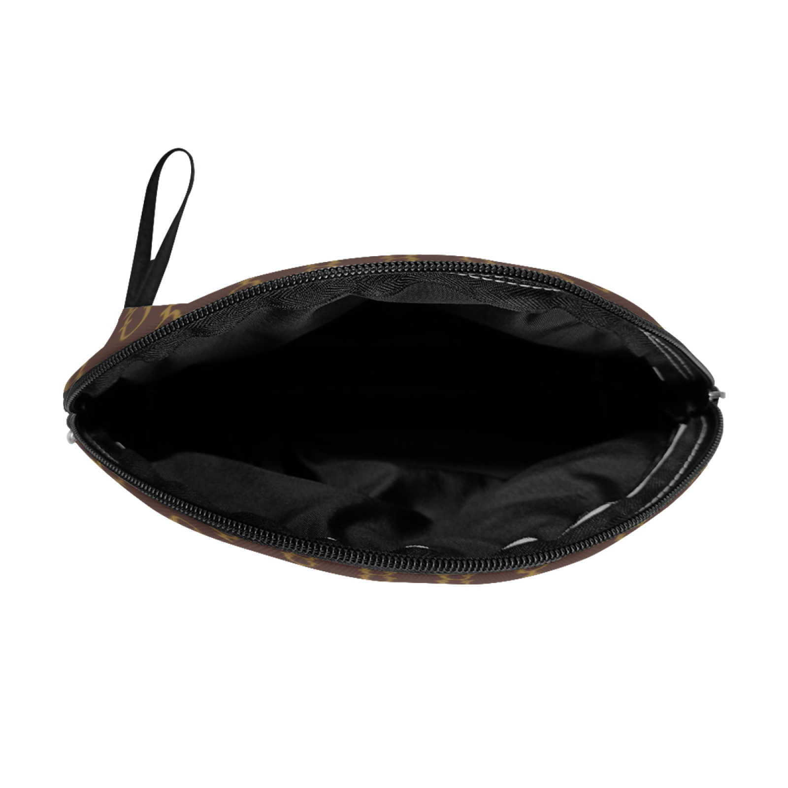 NXY Large Capacity Cosmetic Bags Cases Casual Ladies Fashion Storage Bag With Zipper Female Travel Clutch Bag Small Curved Cosmetic Bag Hip