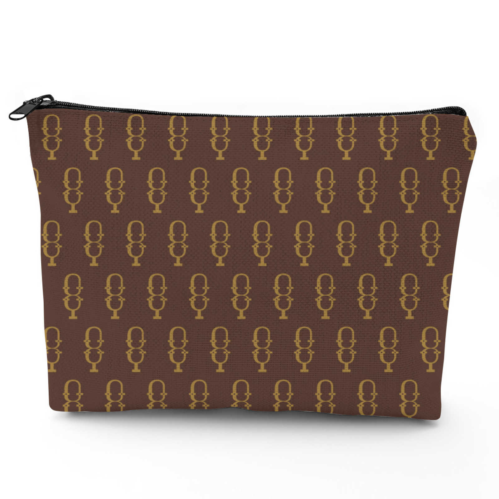NXY High Quality Makeup Bag Canvas Cosmetic Bags Cases Vintage Printing Large Capacity Storage Bag Portable Toiletry Bag Hip