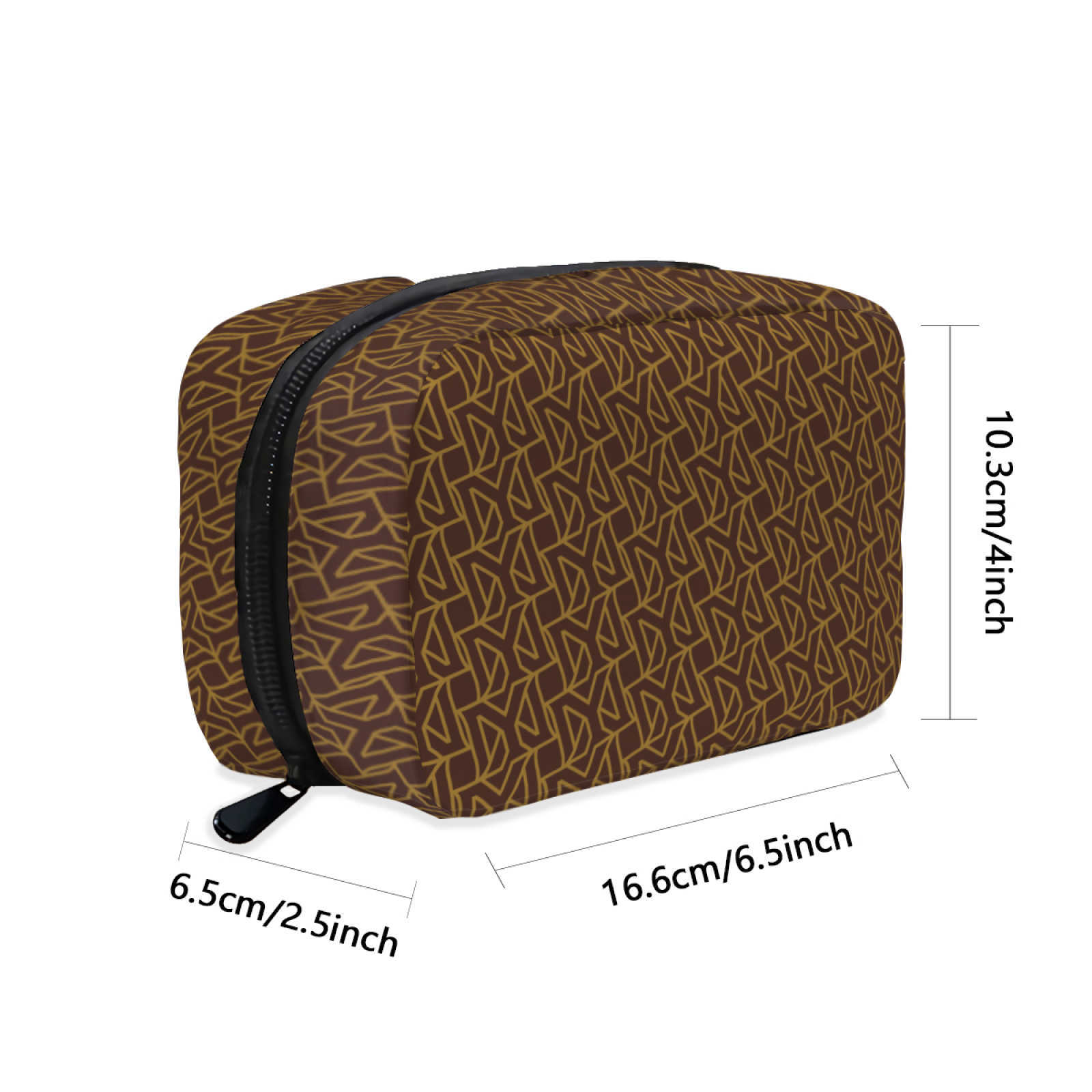 NXY Designer Square Cosmetic Bag Mens High Quality Makeup Bag Girl Travel Storage Bag Zipper Small Toiletry Bag Hip
