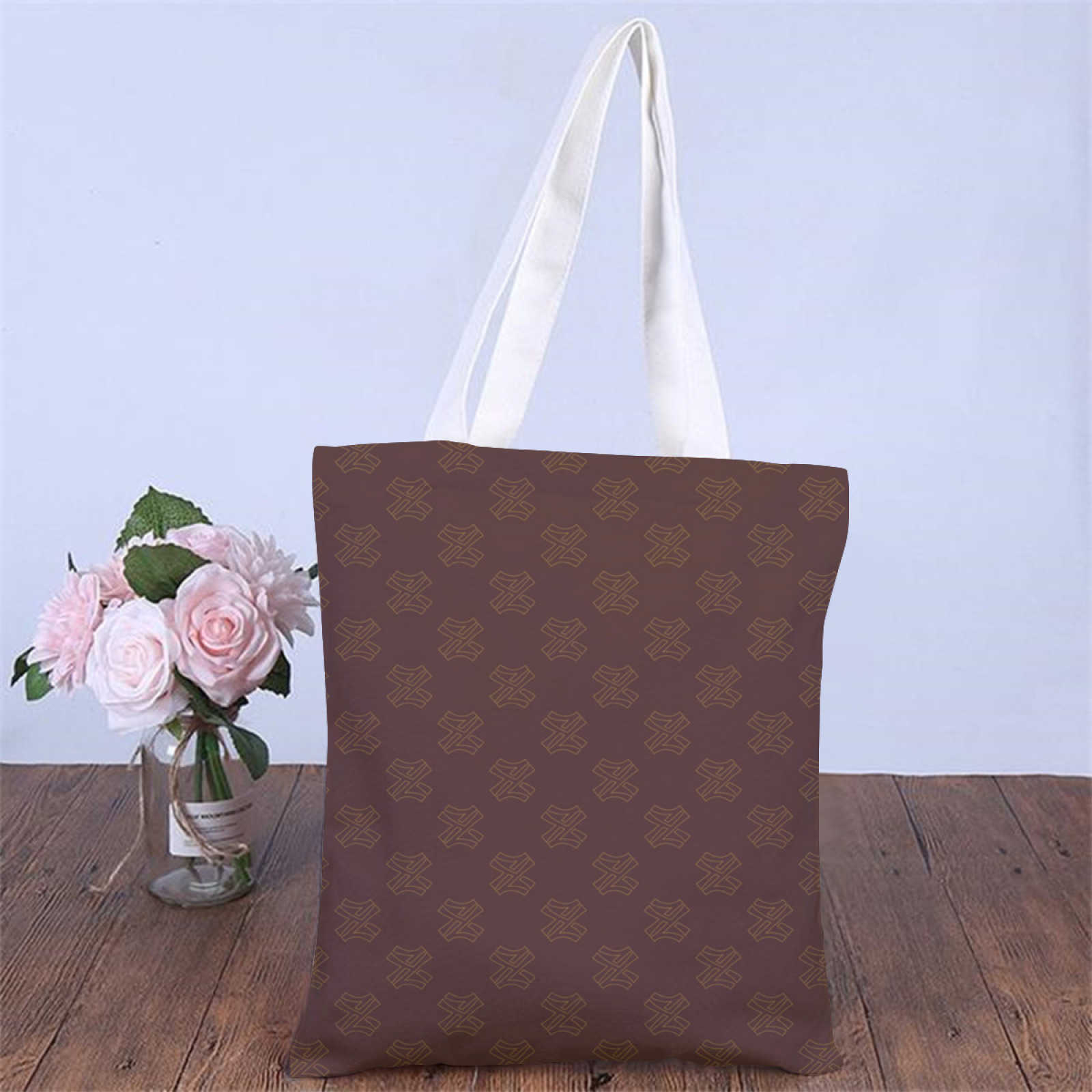 NXY Canvas Shopper Bags Large Capacity Tote Bag Womens Square Shoulder Bag Casual Travel Organiser Bag Reusable Hip