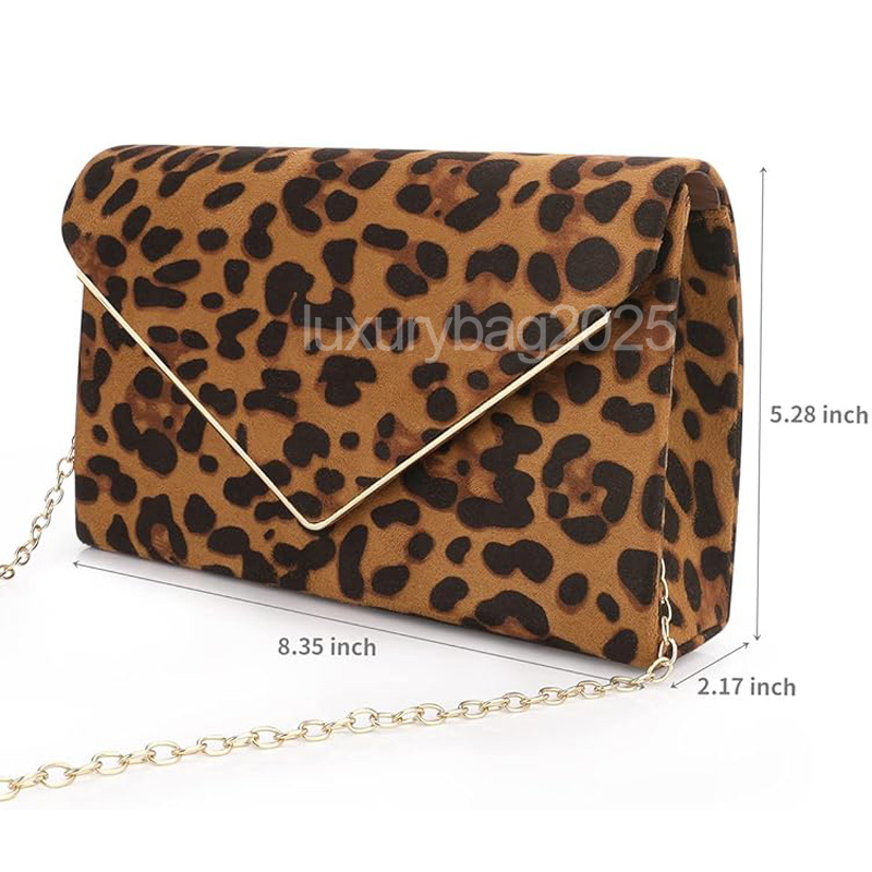 luxury designer bag Clutch Purse for Women Evening Bags Handbags for Wedding Party Cocktail Prom Faux Suede Crossbody Shoulder Bag Evening chain Bag S