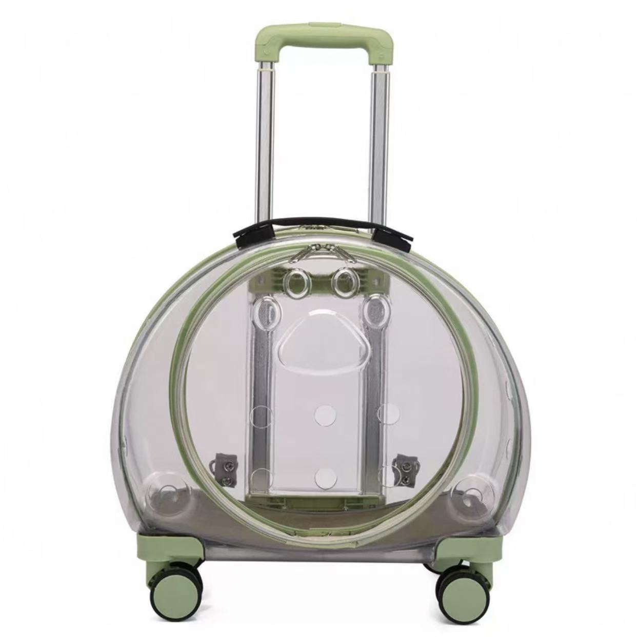 New pet suitcase, fully transparent cat bag, universal aviation case, dog outdoor backpack, portable bubble box