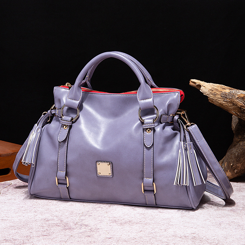Shou Gongzhi Soft Feel Handbill Shoulder Crossbody Commuter Women's Bag Pg87 Large Multi Color