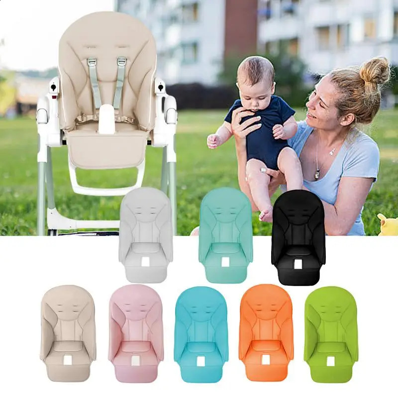 Baby Dining Chair seat Cushion PU Leather Dining Chair Cover child Dining Seat Case For Peg Perego for Siesta Zero3 for Baoneo 250220