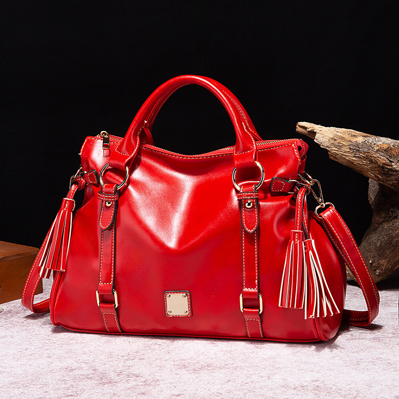 Shou Gongzhi Soft Feel Handbill Shoulder Crossbody Commuter Women's Bag Pg87 Large Multi Color