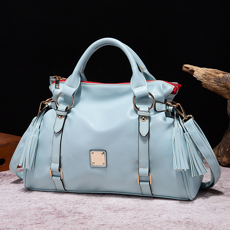 Shou Gongzhi Soft Feel Handbill Shoulder Crossbody Commuter Women's Bag Pg87 Large Multi Color