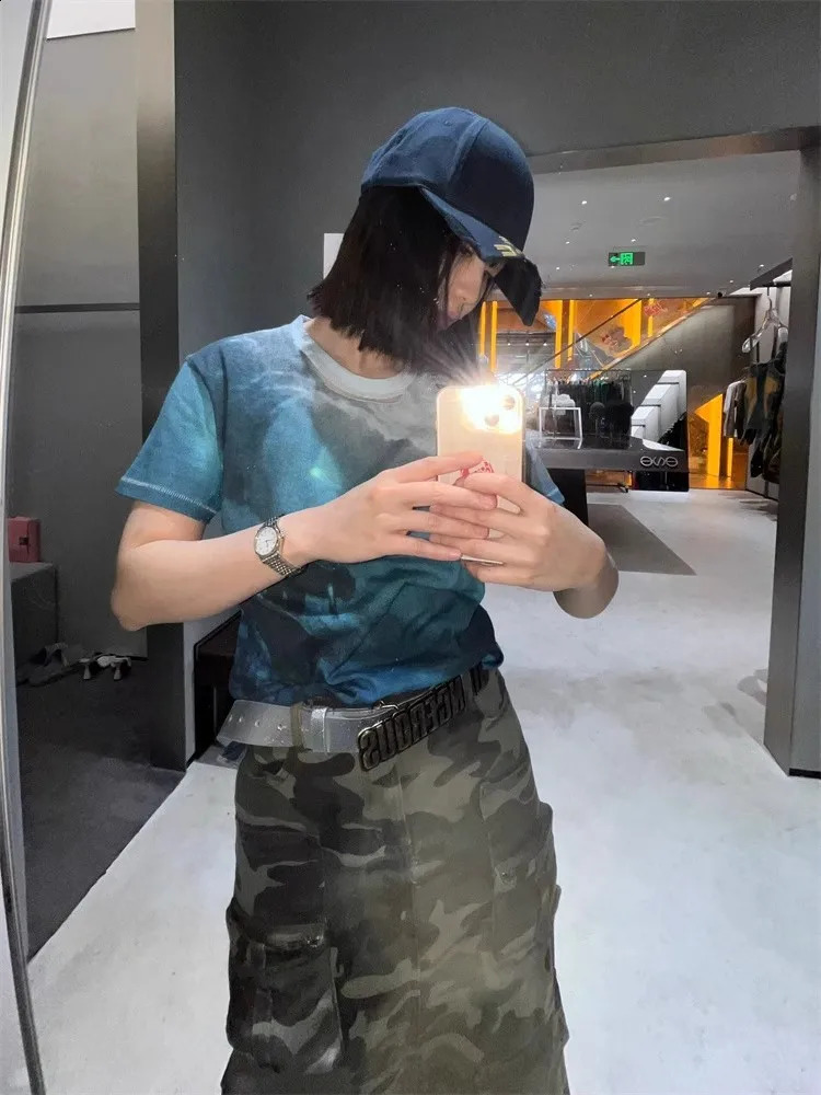 Martine Rose Embroidered Washed Distress Baseball Hat Worn Duck Tongue Hat MZ207 250117