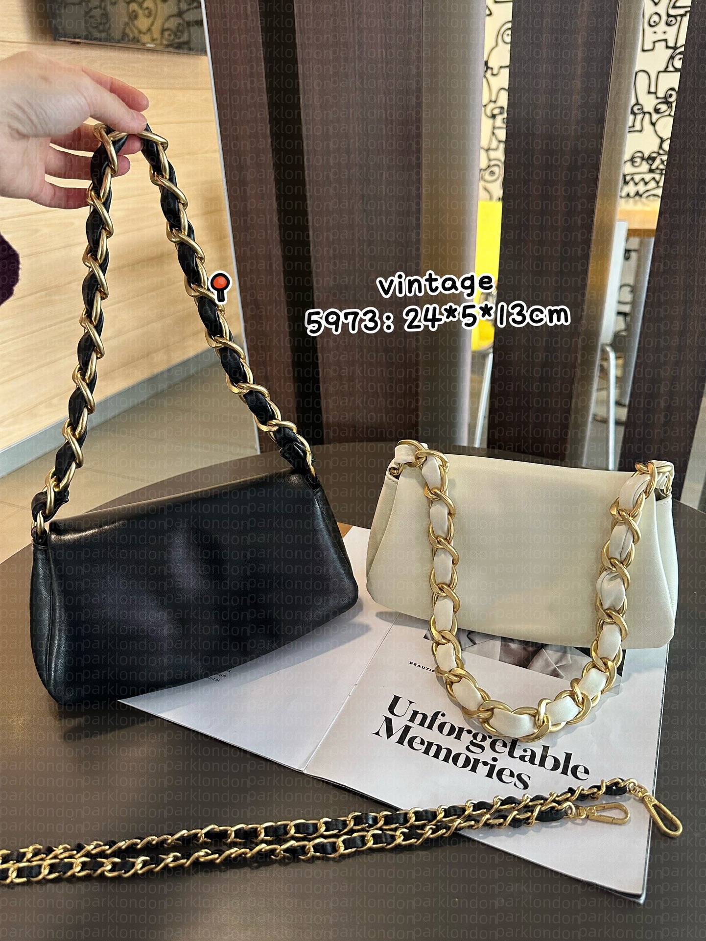 Designer Women's Shoulder Bags Hand Bag with Thick Chains Luxury Hobo Bag Crossbody Bag 30379