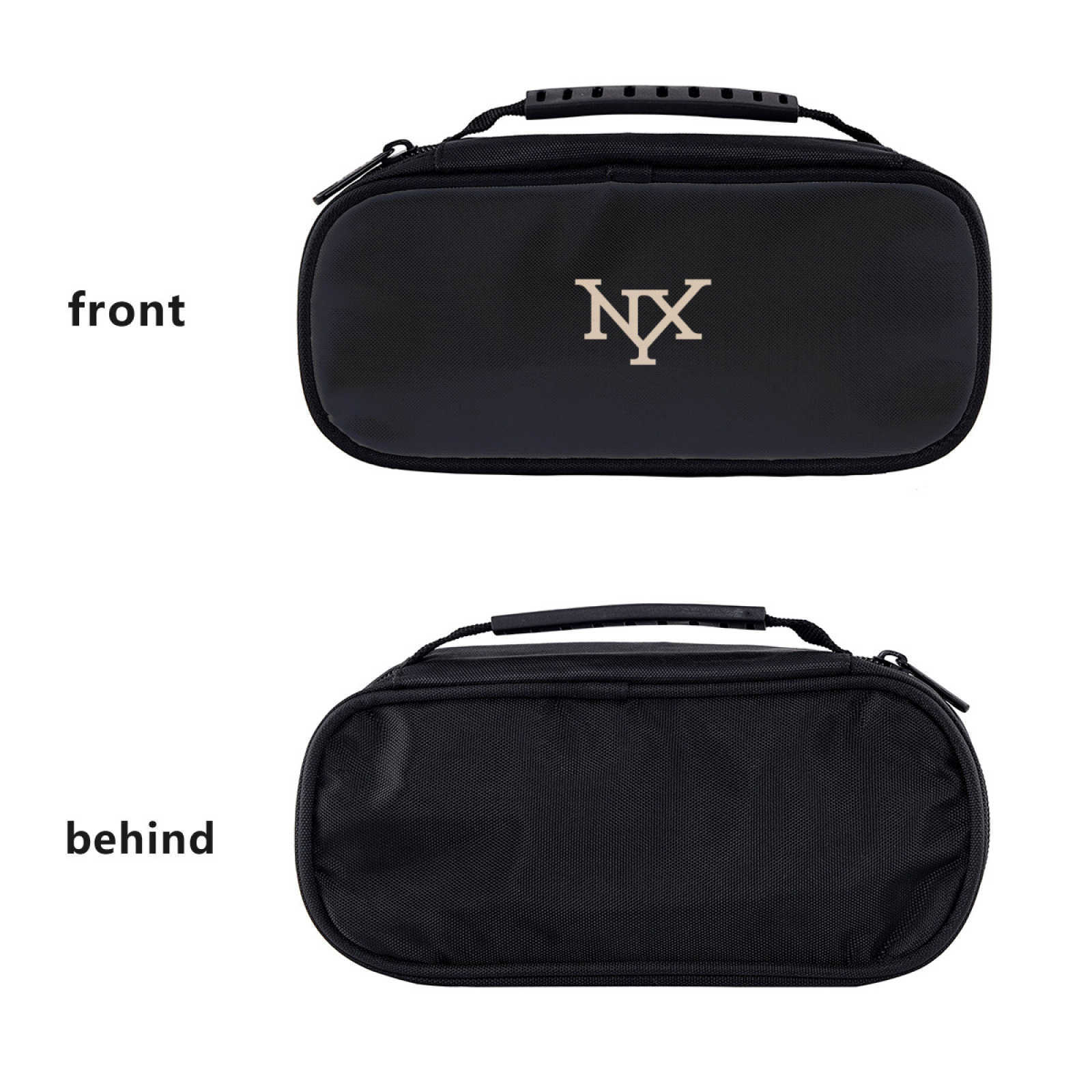 NXY Solid Color Cosmetic Bag Fashion Women Makeup Bag Portable Travel Cosmetic Storage Handheld Organizer Zipper Bag Hip