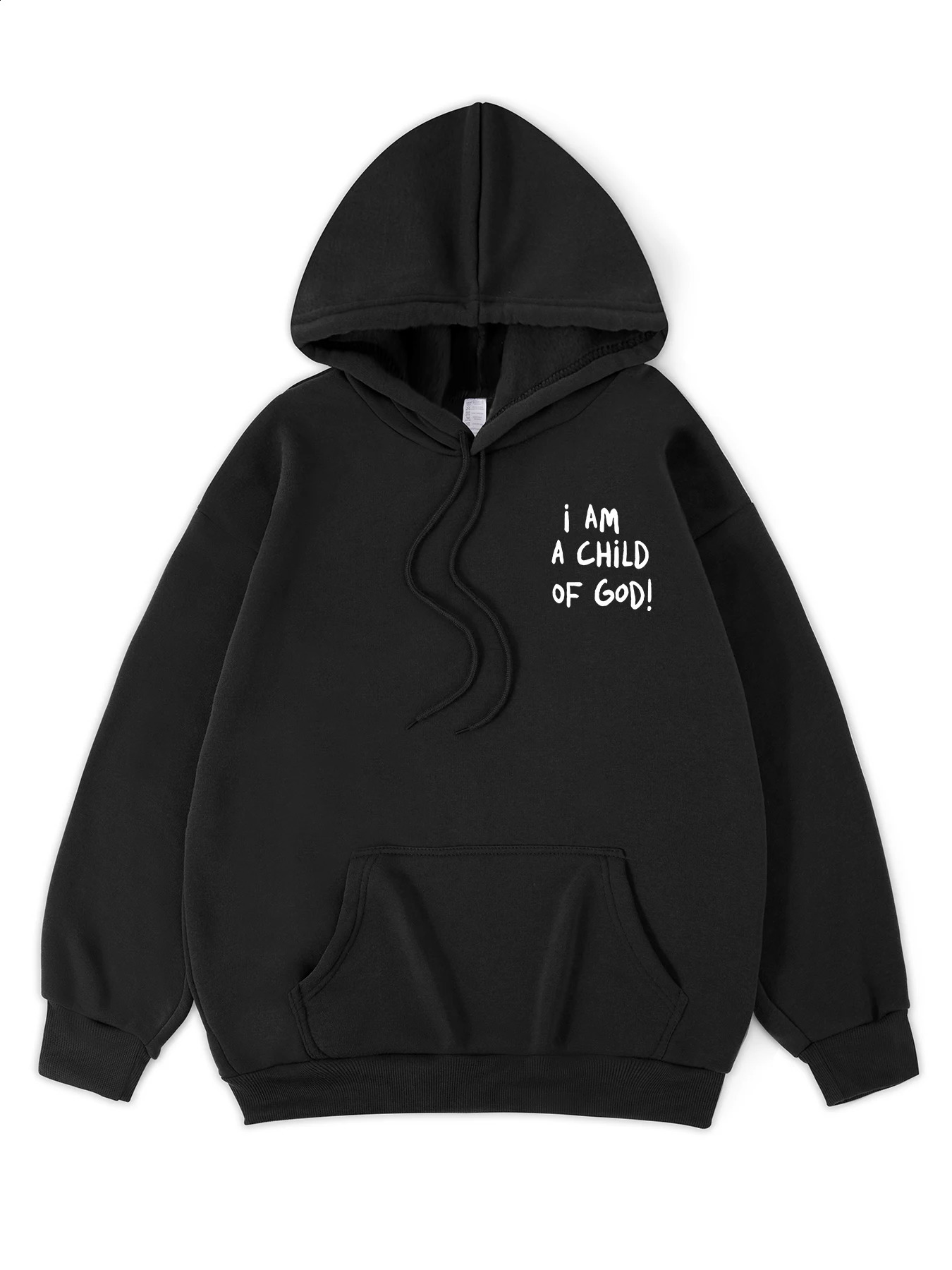 I Am A Child Of God Women Hoodie Street Casual Hooded Cartoons furliner Woman Hoodies SXXL Pullover Clothing 250121