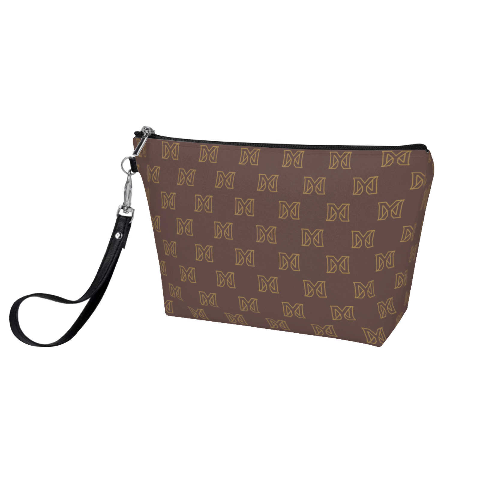 NXY Women Leather Makeup Bag Portable Handheld Cosmetic Bag Large Capacity Makeup Travel Organizer Bags Zipper Wash Storage Bag Hip