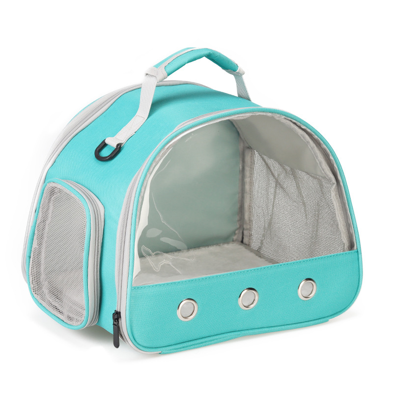 Guinea Pig Carrier Portable Clear Hamster Transport Cage Reptile Travel Bag Small Pet Rabbit Bearded Dragon Outdoor