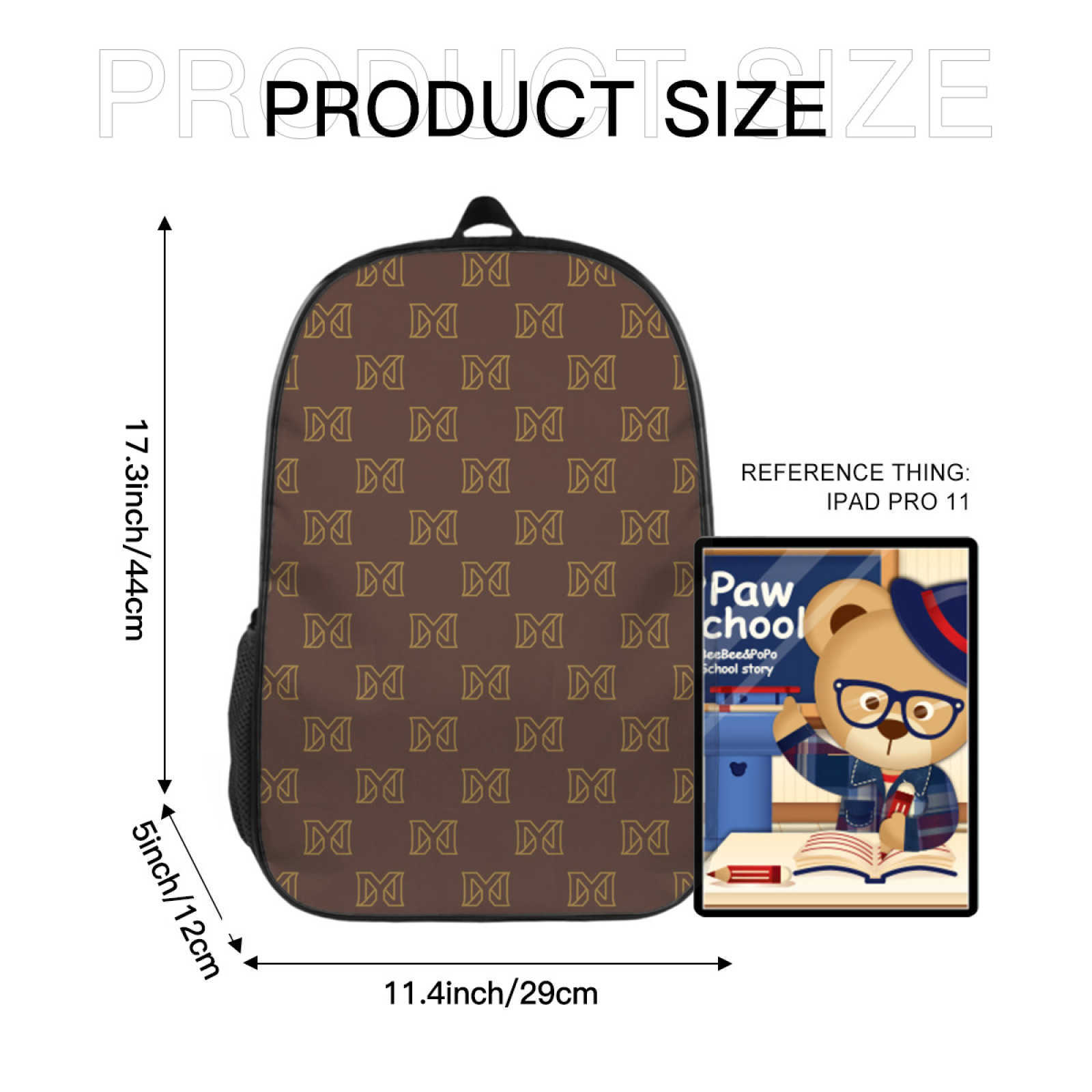 NXY Man Leisure Backpack Bag Letter Print Designer Travel Bag Outdoor Brown Laptop Bag Large Travel Backpack For Men Hip