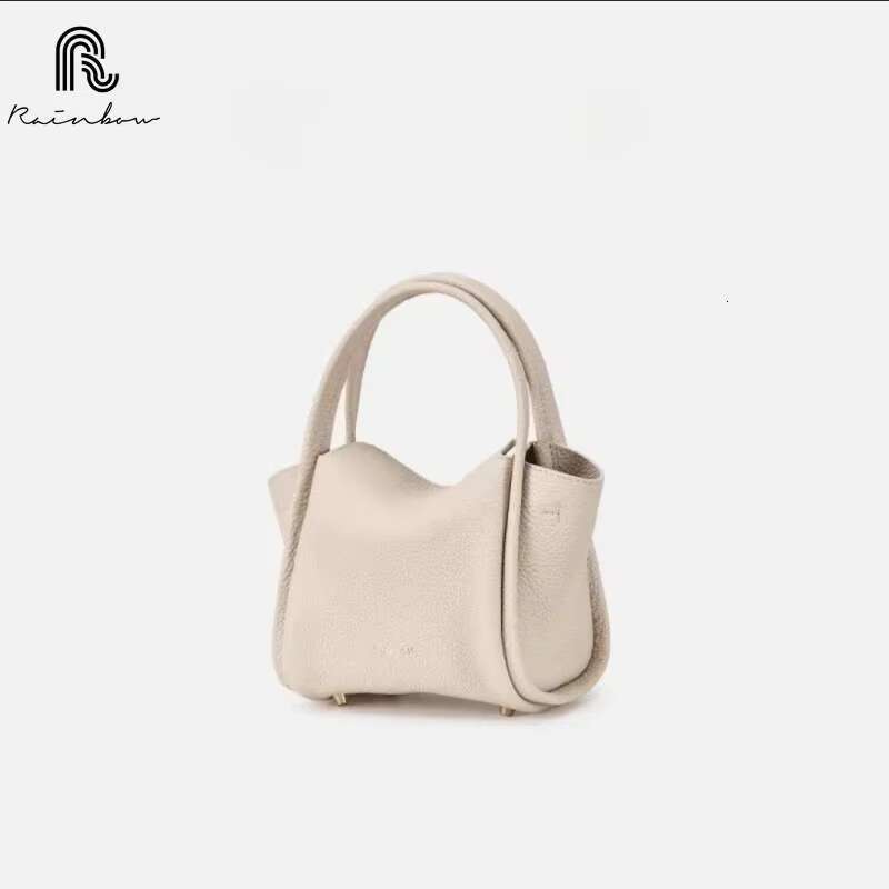 RAINBOW Bucket Designer Crossbody Shoulder Underarm Bags For Women New Fashion Solid Color Travel Female Mini Handbag