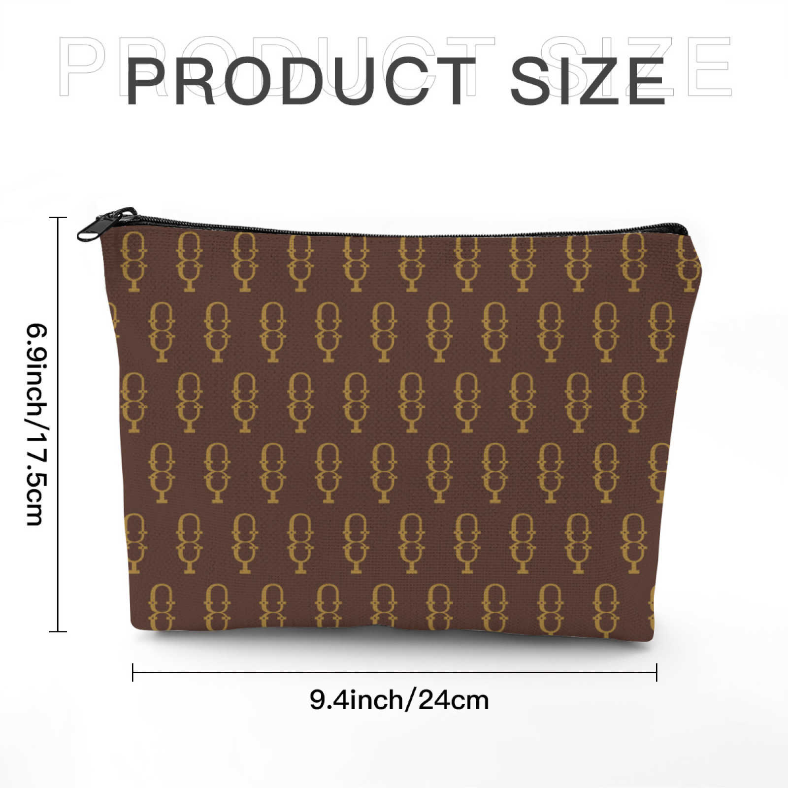 NXY High Quality Makeup Bag Canvas Cosmetic Bags Cases Vintage Printing Large Capacity Storage Bag Portable Toiletry Bag Hip