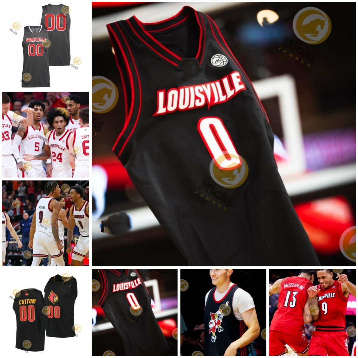 Terry Rozier III Louisville Mens Basketball Jersey Brandon Huntley-Hatfield Mike James James Scott J'Vonne Hadley Koren Johnson Custom Jerseys Stitched