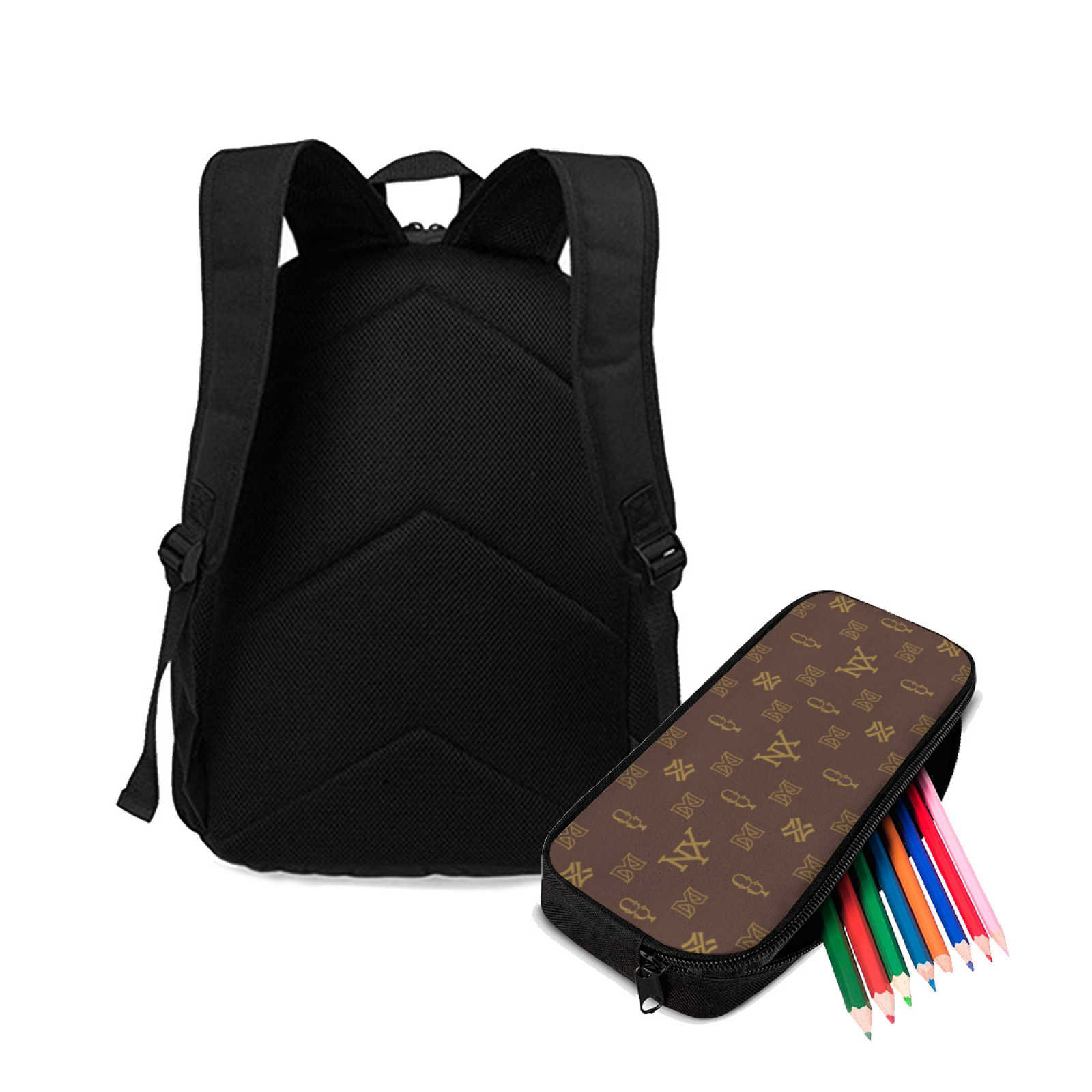 NXY Men's Backpack Ultra Lightweight Schoolbag And Pencil Bag For Men School Bag Book Bag Mens Stylish Knapsack Notebook Backpack Hip