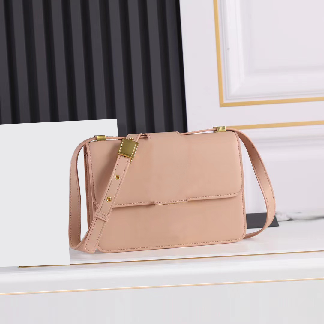 The designer's new high-quality crossbody bag, classic women's armpit shoulder tote bag clutch box attached