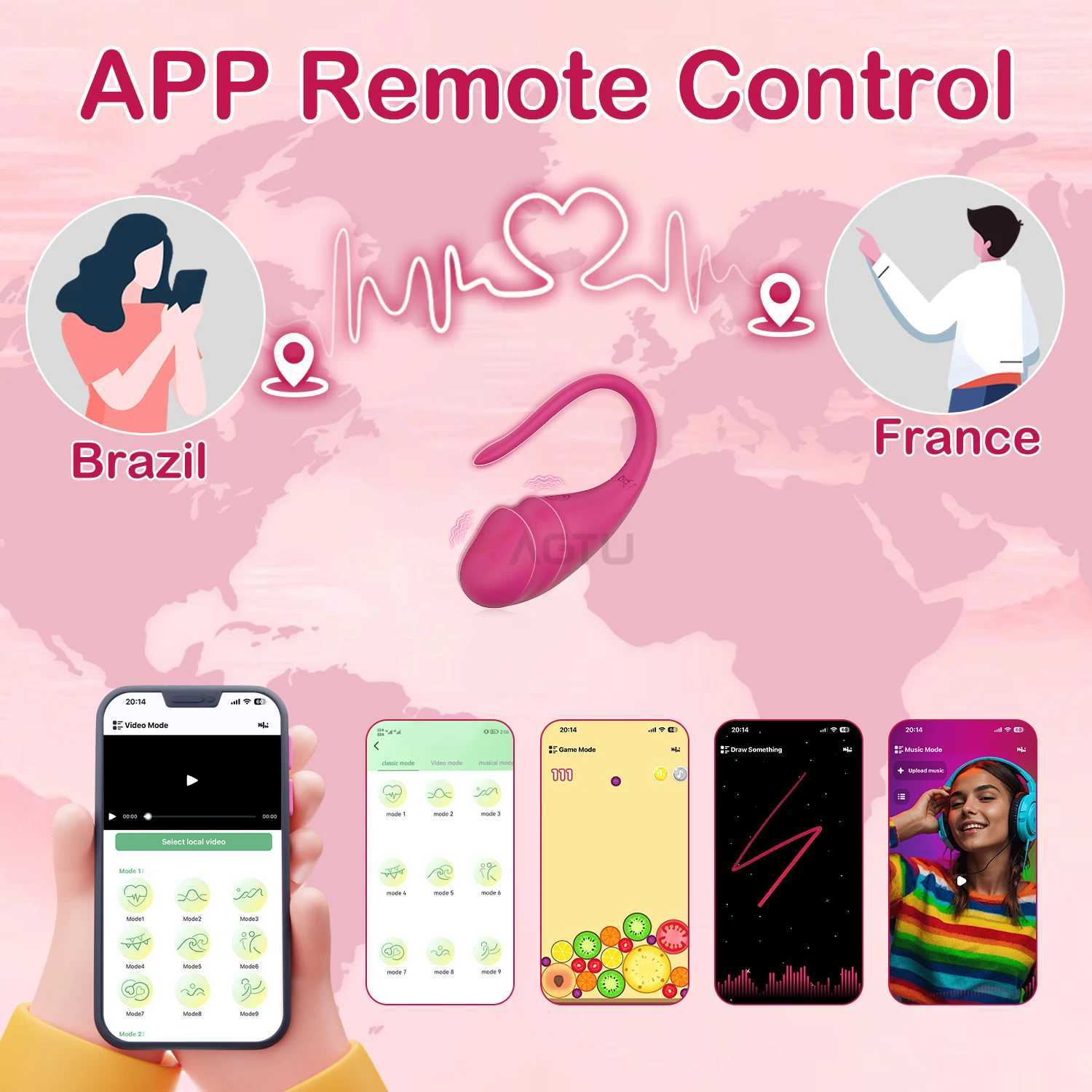 Wireless Bluetooth Vibrator for Women Clitoris Stimulator G Spot Female Wearable Dildo Love Egg Panties Sex Toys for Adults W250117