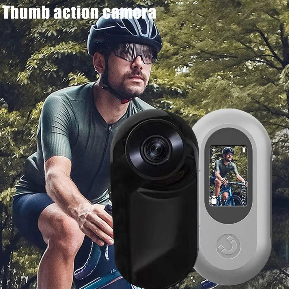 360 Degree Motion Panoramic Thumb Camera Chest Fixed Anti-Shake Recorder Super Camera Memory Dashcam Motorcycle Living L9O7 250121