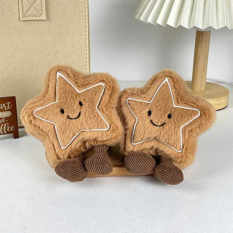 Cute Cookie Plush Keychain: Stuffed Doll Keyring for Car, Bag, and Gift Decoration Z260130