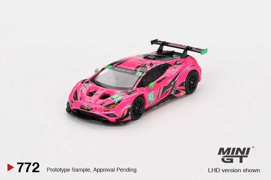 MINIGT 1/64 Lamborghini Hurricane GT3 EVO2 #83 MGT00772-CH Cars Alloy Diecast Metal Model Kids Xmas Gift Toys for Boys X250125