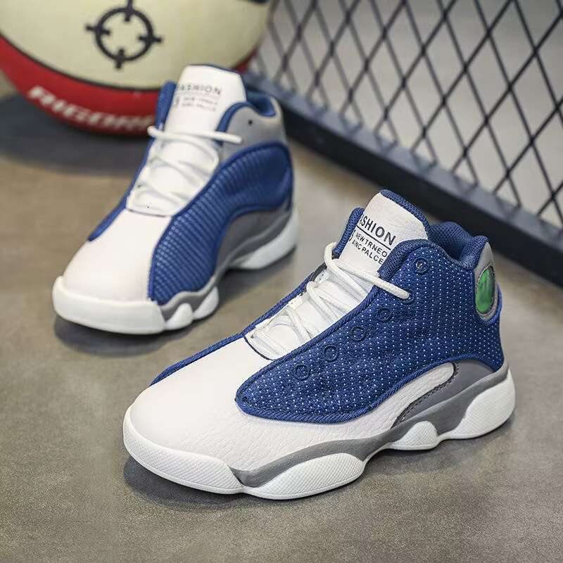 2024 New Boy Wearable Basketball Training for Student Breathable Gym hot Shoes Kids Outdoor Sport Shoe Children