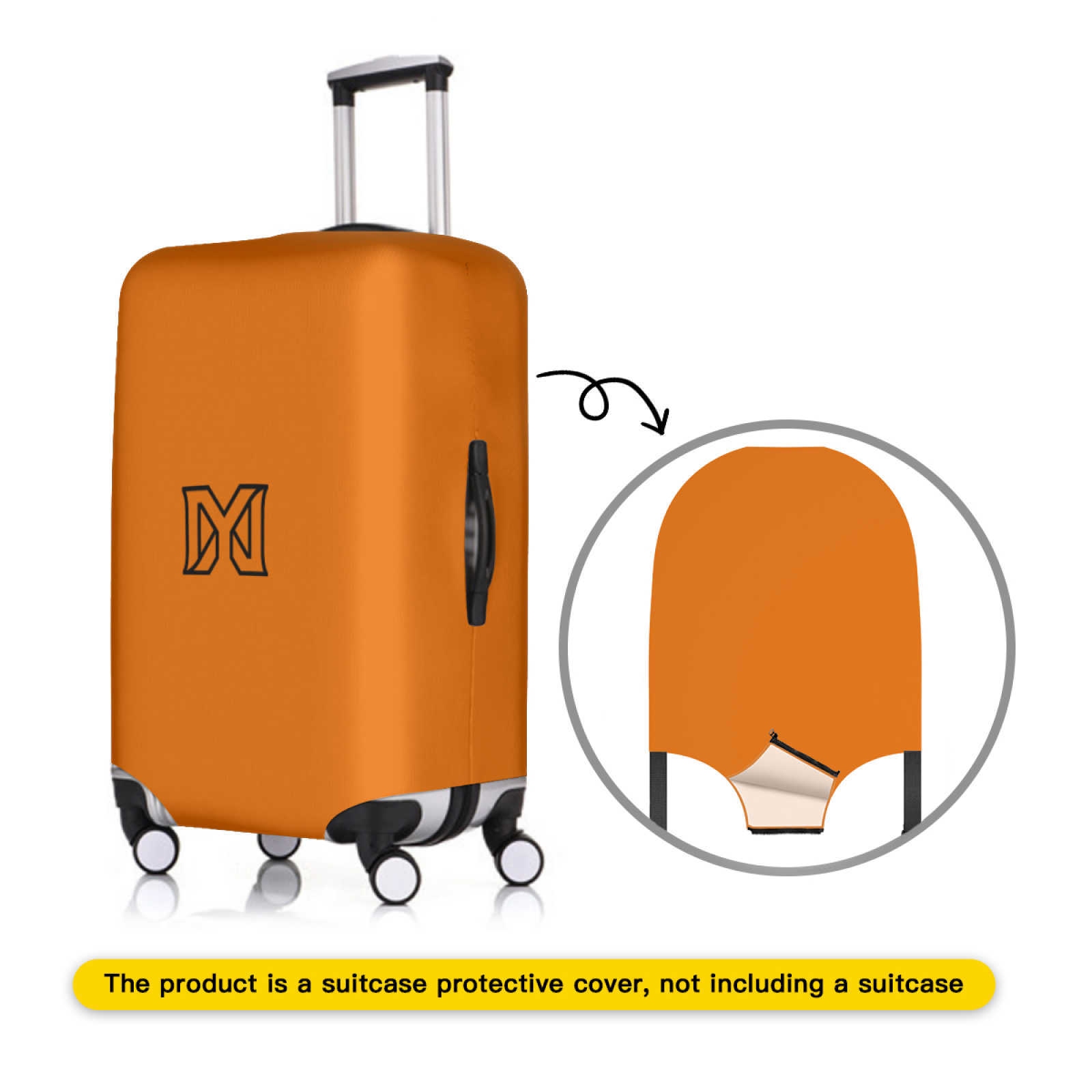 NXY 19-32 Inch Luggage Cover Designer Luggage Protector Baggage Dust Case Covers Women Men Protector Thickened Suitcase Covers 250124
