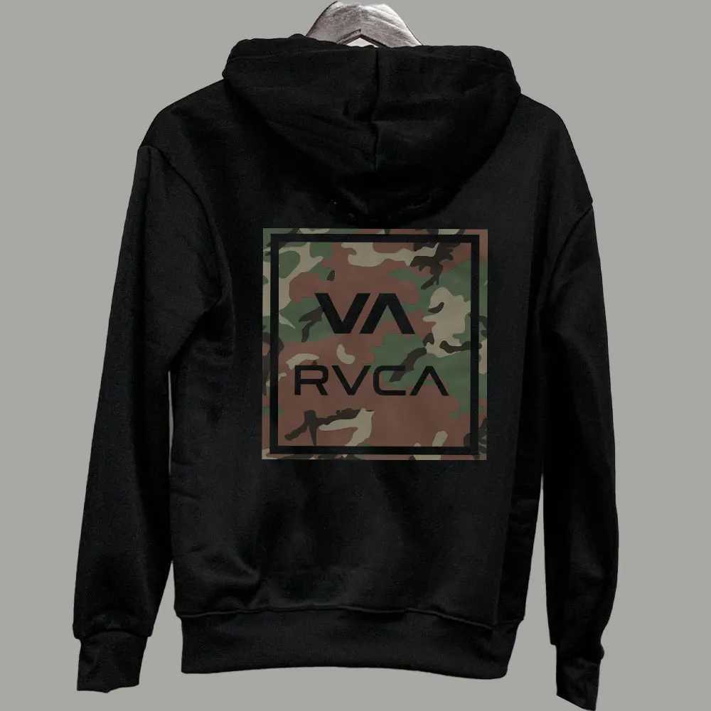 Camiseta Hombre RVCA Mens Graphic Mens Gift Streetwear New Hoodies and Sportswear Winter Long Sleeve Zipper X250125