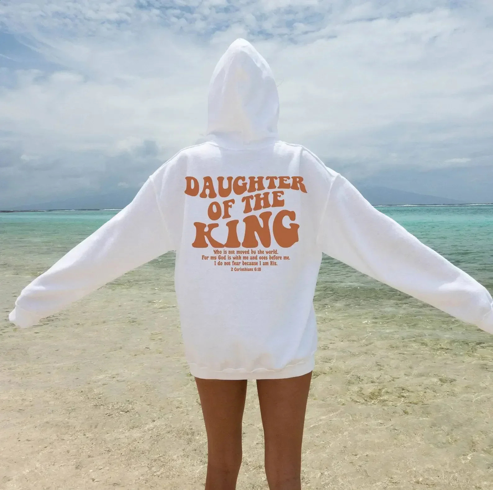 Daughter Of The King Hoodie Aesthetic Christian Sweatshirt 250121