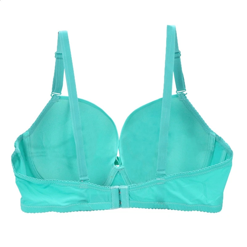 4090 4295 44100 DEF cup largesized push up womens daily underwear floral print bow bra sexy 250122