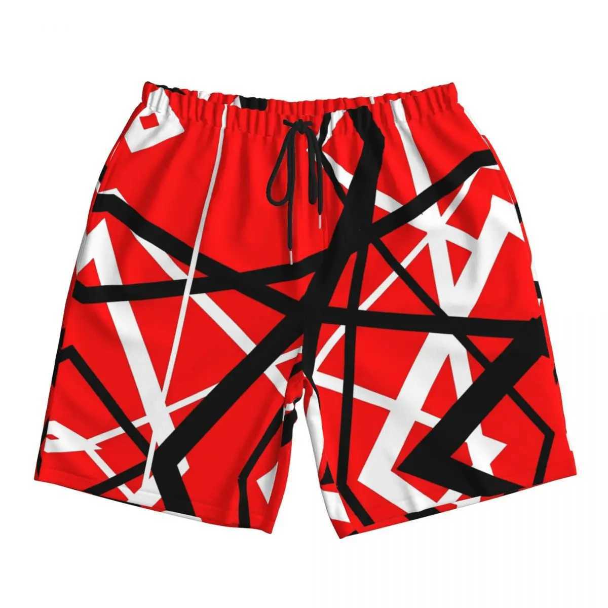 Van Halen Fashion Board Shorts Summer Cool Sports Board Shorts Mens Breathable Fashion Design Oversized Swimming Pants W250114