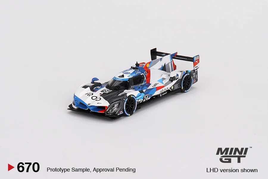 MINIGT 1/64 BMW M Team RLL Cadillac Racing 2023 IMSA Acura ARX-06 GTP Car Alloy Toys Motor Vehicle Diecast Metal Model X250125
