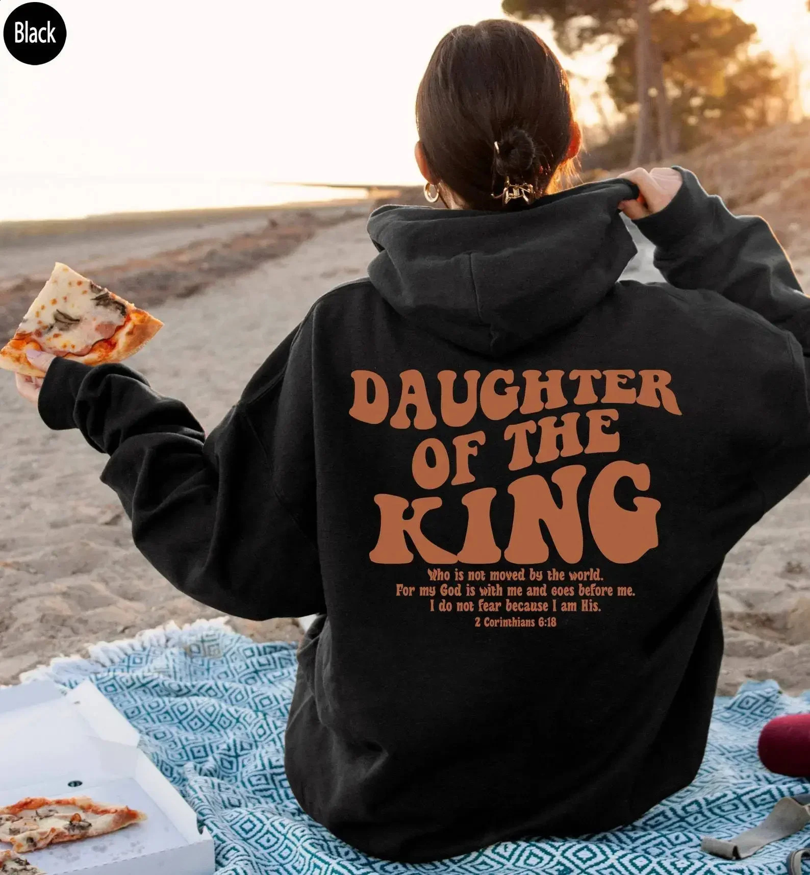 Daughter Of The King Hoodie Aesthetic Christian Sweatshirt 250121