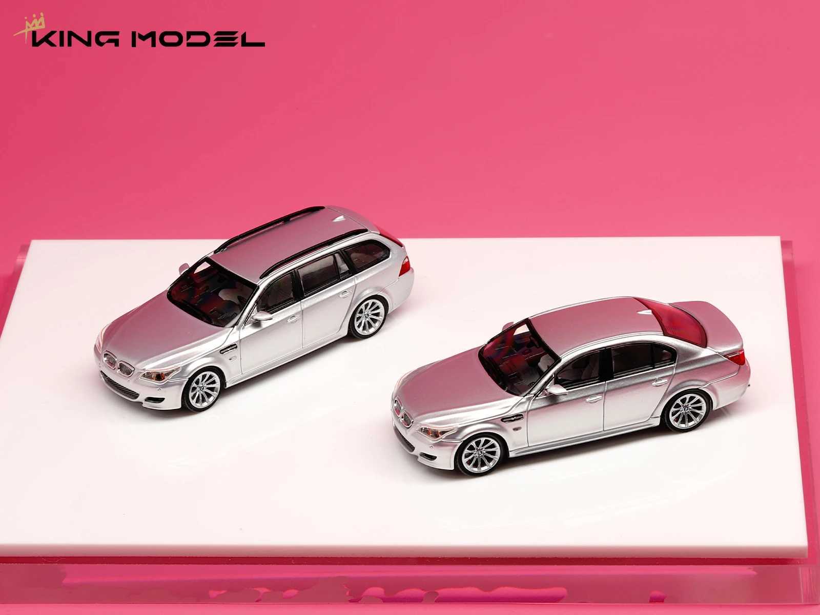 Kingmodel 1 64 M5 E60 Black/Silver Truck Sedan Edition Die cast Model X250125