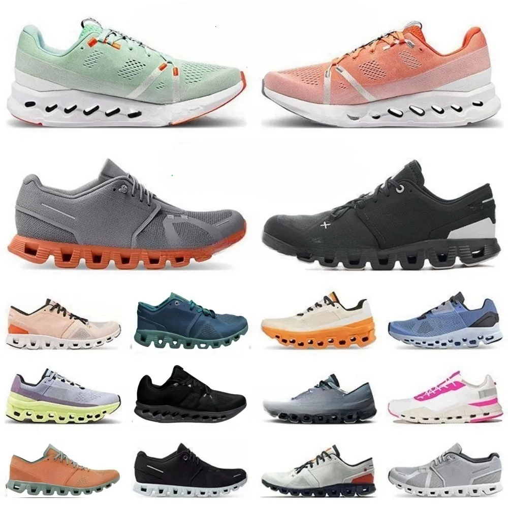 Oncloudshoe Men Designer Shoes Cloudmonsters Mens Womens Sneakers Factory Direct Sales Breathable Running Shoes Form Pink White Pearl Shoe Iron Hay Black sneakers