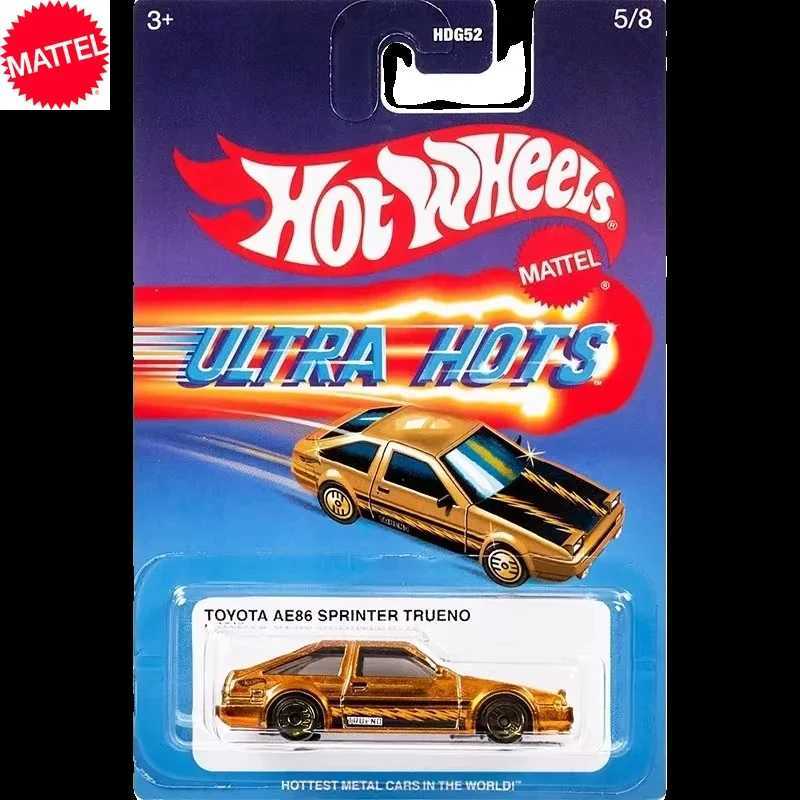 Free shipping Car Ultra Hots 2024 Mix 2 HDG52 F Case 1/64 Diecast Cars Model Toys for Boys Gift