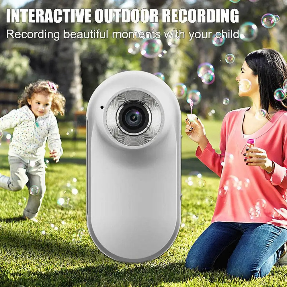 360 Degree Motion Panoramic Thumb Camera Chest Fixed Anti-Shake Recorder Super Camera Memory Dashcam Motorcycle Living L9O7 250121
