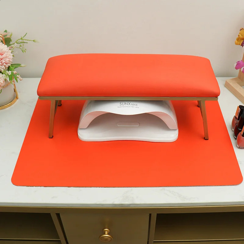 Top Quaility Marble Nail Hand Rest Pillow PU Leather Hand Cushion Pillow Holder Nail Art Stand For Manicure Table For Nail Salon 250121