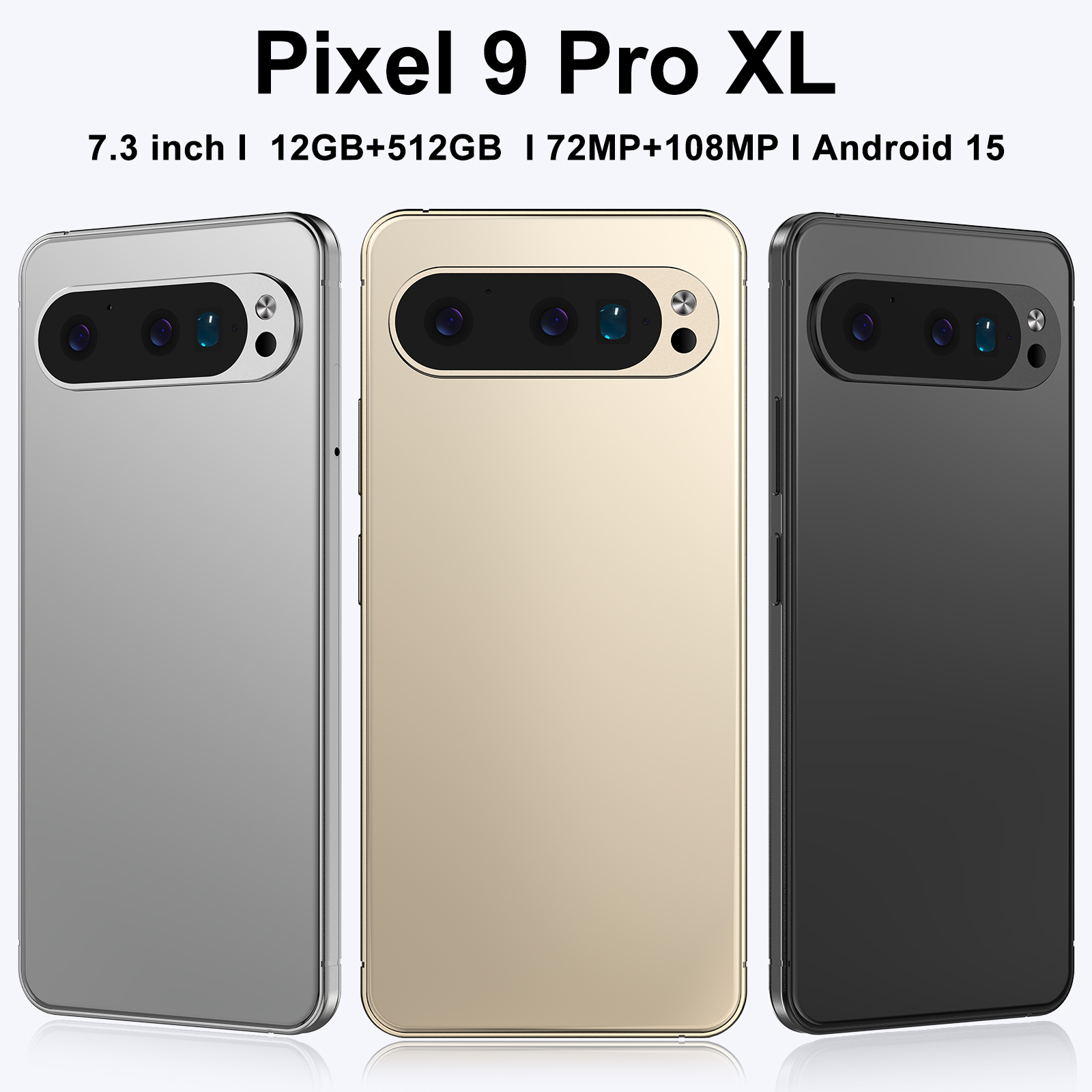 High-performance Pixel phones android 9 Pro XL Android smartphone - 6.8 incell display - view 6