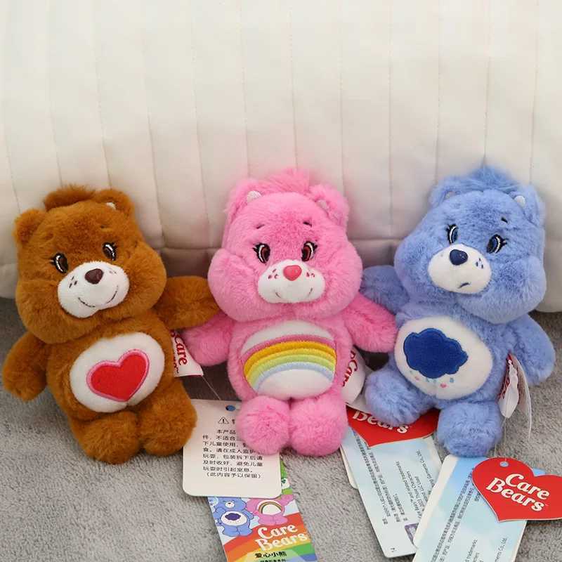 Care Bears Plush Doll Pendant New Plush Toy Girl Satchel Keychain Ornaments Decorated Cartoon Bear Stuffed KeyringsXJ250116