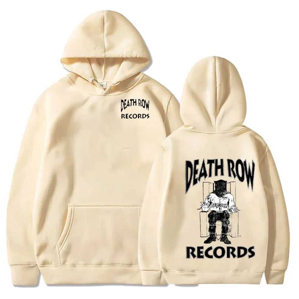 Death Row Records Hoodies Spring Autumn Fleece Hoodie Pullover Fashion Men Women Loose Hooded Sweatshirts Hip Hop Streetwear TopXJ2500118