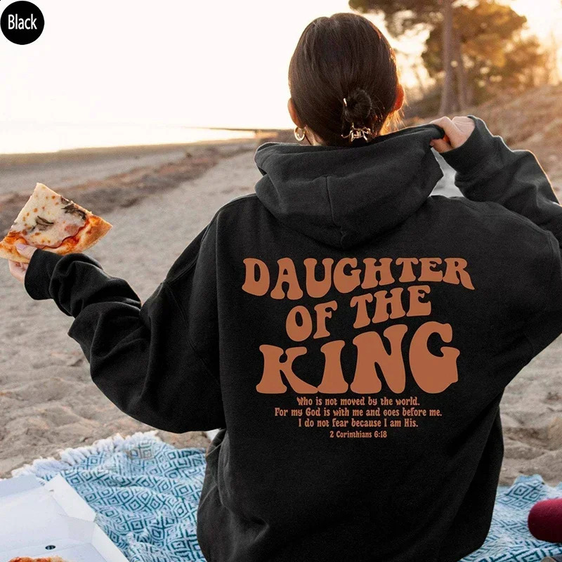 Daughter Of The King Hoodie Aesthetic Christian Sweatshirt 250121