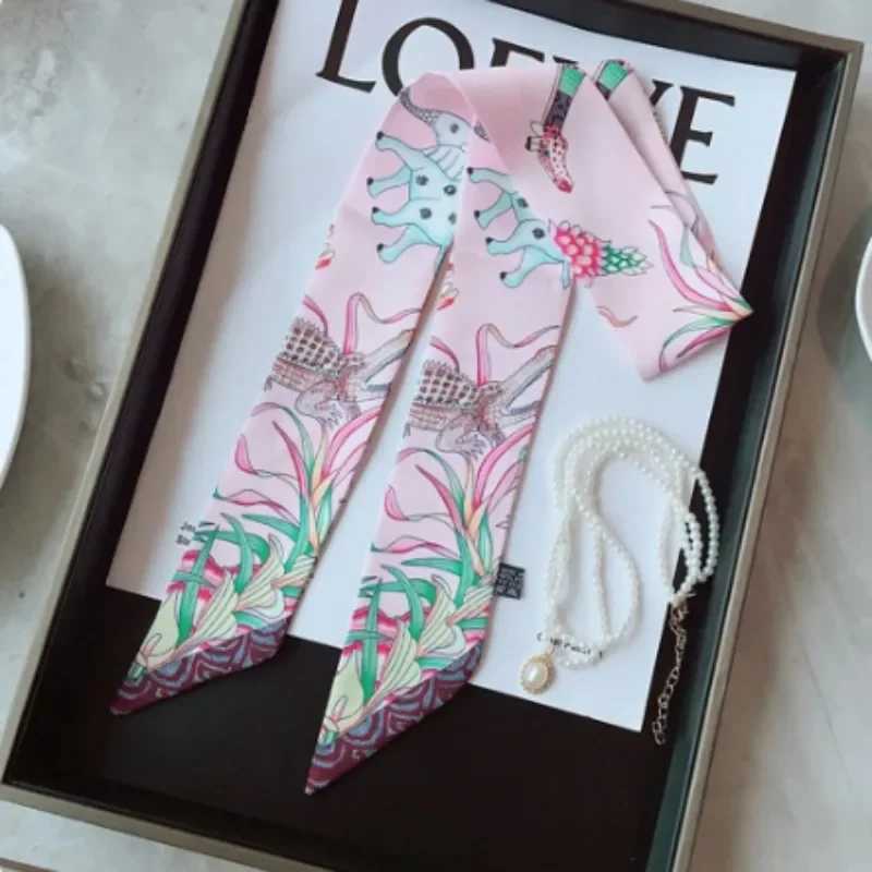 Home>Products>Animal Design>Elephant Womens Decorative Twill Long Ribbon Binding Bag>Ribbon Hairbands>Hot Selling Scarves W250118