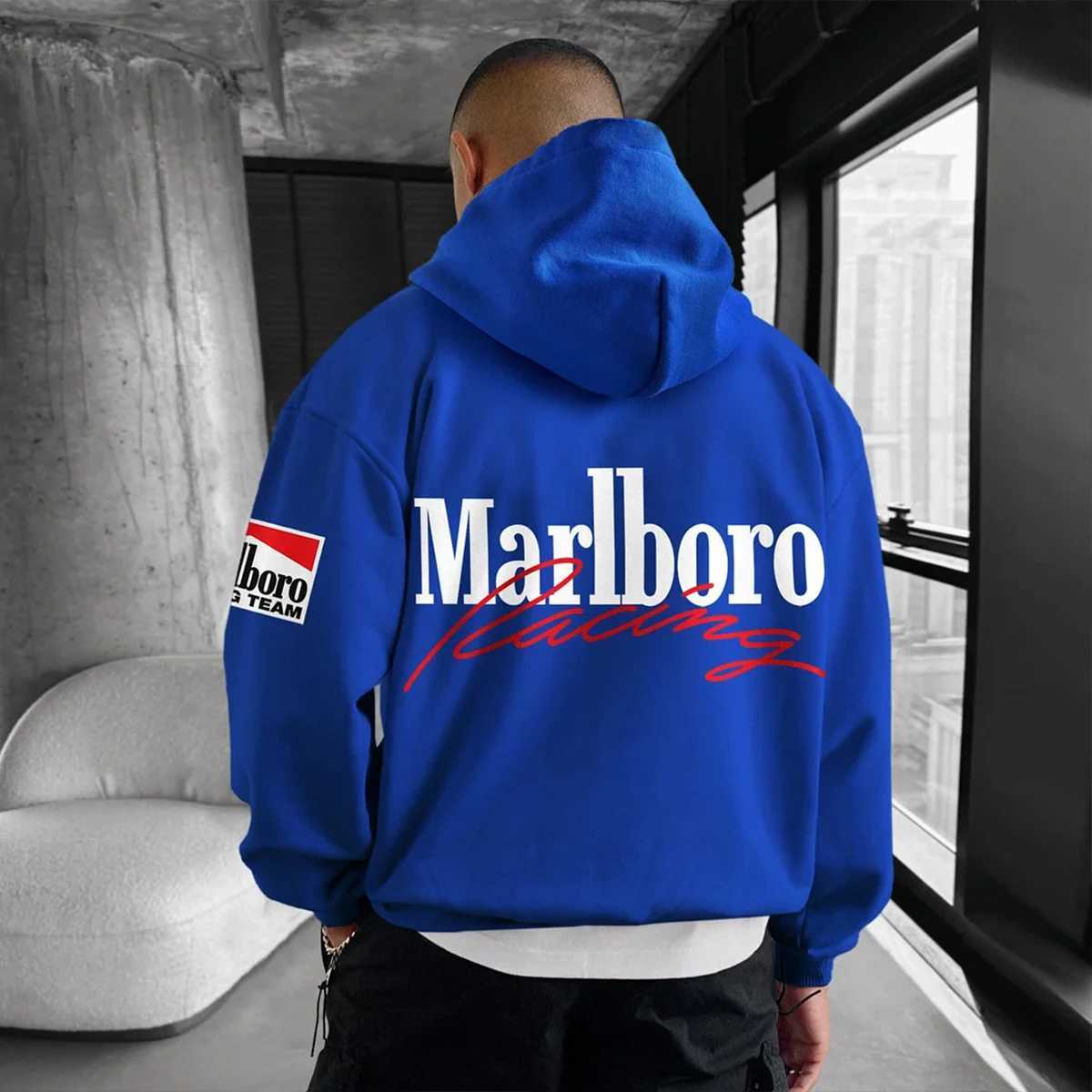 The most familiar unique printed autumn and winter party with Wanbao Road playing high-end style hooded sweatshirt X250125