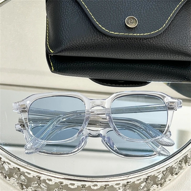 Lemtosh GATKES High Quality Acetate Oval Style Women Sunglasses Men Retro Outdoor Eyewear Shades With Original Case 250117