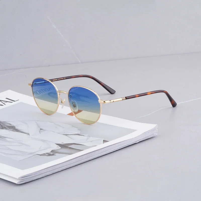 Round Tinted Sunglasses Spring Legs Oversize Sun Glasses Women Polarized Sunglasses Men Fashion Sunglasses Women 250121