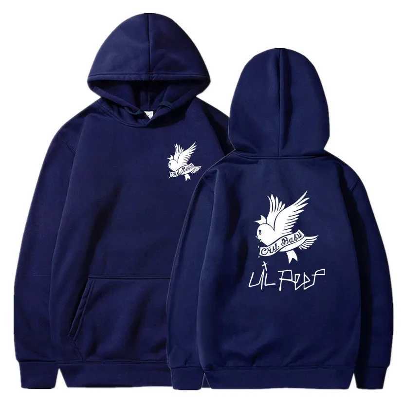 Rapper Lil Peep Print Hoodie Men Woman Fashion Casual Hoodies Hooded Sweatshirts Harajuku Pullovers Unisex Tracksuit Clothing X250125